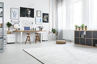 Space for creative actions