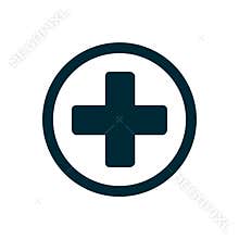 Medical cross icon