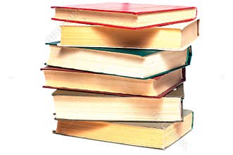 A stack of books