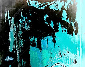 Vector Old Grunge Wall