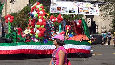 Mexican Float and Dancers