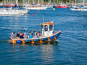Water Taxi Dartmouth Devon England