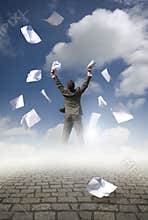 Businessman & Paperwork