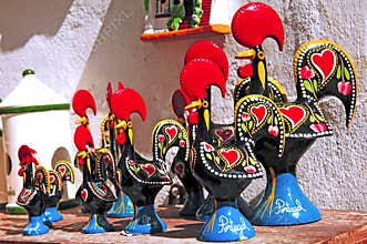 Portugal ; a ceramic rooster