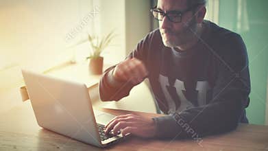 Creative teamwork workflow in agency / office