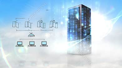 Video of big data network