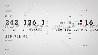 Stock Performance Chart White
