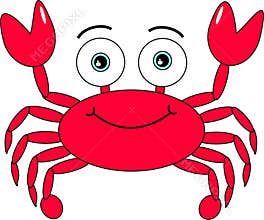Cartoon Crab