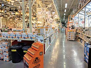 Inside Home Depot
