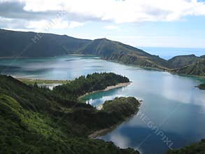 Azores Sao Migel Lagoa do Fogo