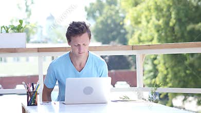 Designer Coming at Workplace, Start Up