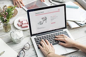 Shopping Commercial Online Internet Concept