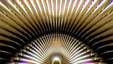 Golden Stage Background