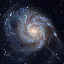 Pinwheel Galaxy Messier 101, M101 in the constellation Ursa Major
