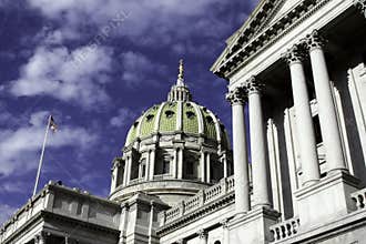Capitol Building in Harrisburg, PA