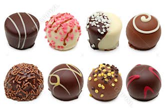 Chocolate truffles assortment