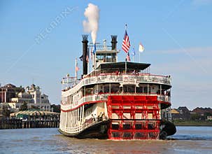 New Orleans Steamboat NATCHEZ, Mississippi River