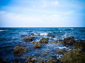 Rocky Coral Reefs Beach View At The Village At Umeanyar Beach