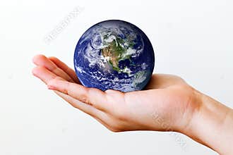 Earth in hand