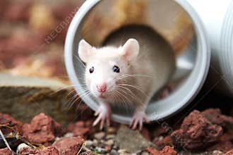 Cream rat