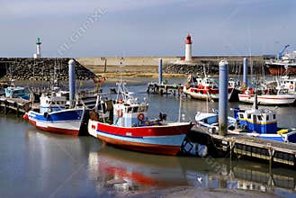 Port of La Cotiniere in France