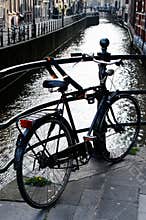 Bicycle in Amsterdam, Holland