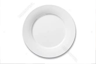 White dinner plate