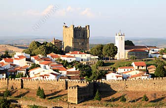Portuguese historical fortress of Braganca