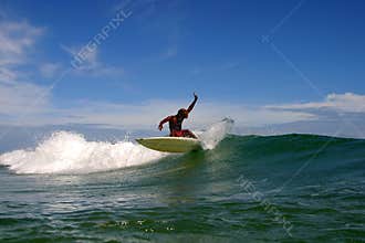 Costa Rica Surfer