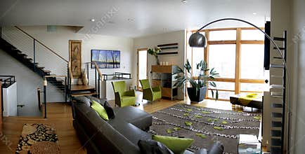 Loft living room