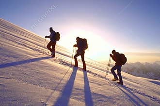 Ascent on Mount Elbrus