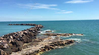 Night cliff Pier Darwin Northern Territory Australia