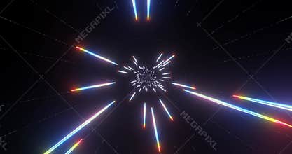 Lightspeed Flight in Warpspeed in 4K