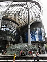 Outside Ion Orchard mall
