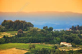 Tuscany landscape