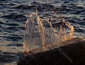 Waves and bursts, splashes and glare, sunsets and sunrises of the Black Sea.