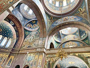 New Athos monastery. Abkhazia. Interiors