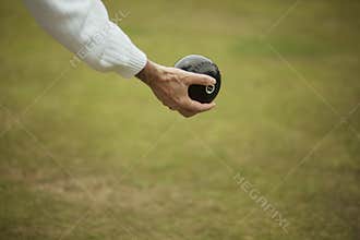 Lawn Bowling on a Sunny Day