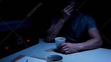 Police Custody Interview Room - Suspect Acting Shifty