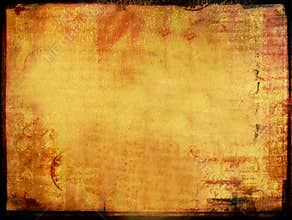 grunge aged letter sheet