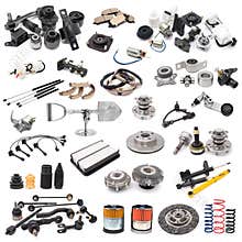 Set of auto parts