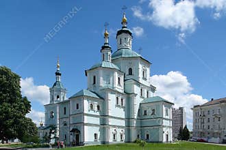 Ukrainian Cathedral Church in city of Sumy
