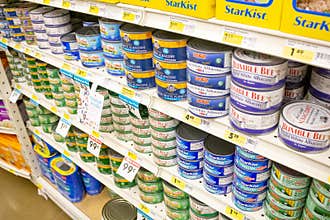 Tuna cans
