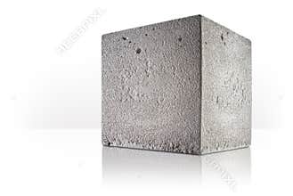 Concrete cube