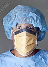 Coronavirus Health Worker Mask