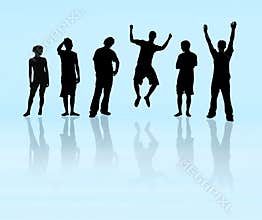 Team - group of 6 people