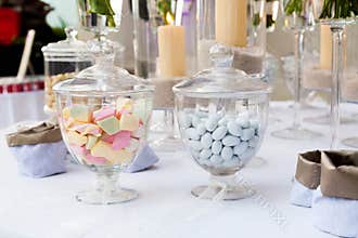 sugared almonds