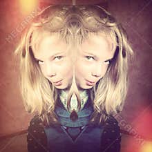 Creepy girl