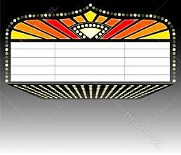 Theater Marquee Sign/ai