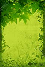 Grunge nature page